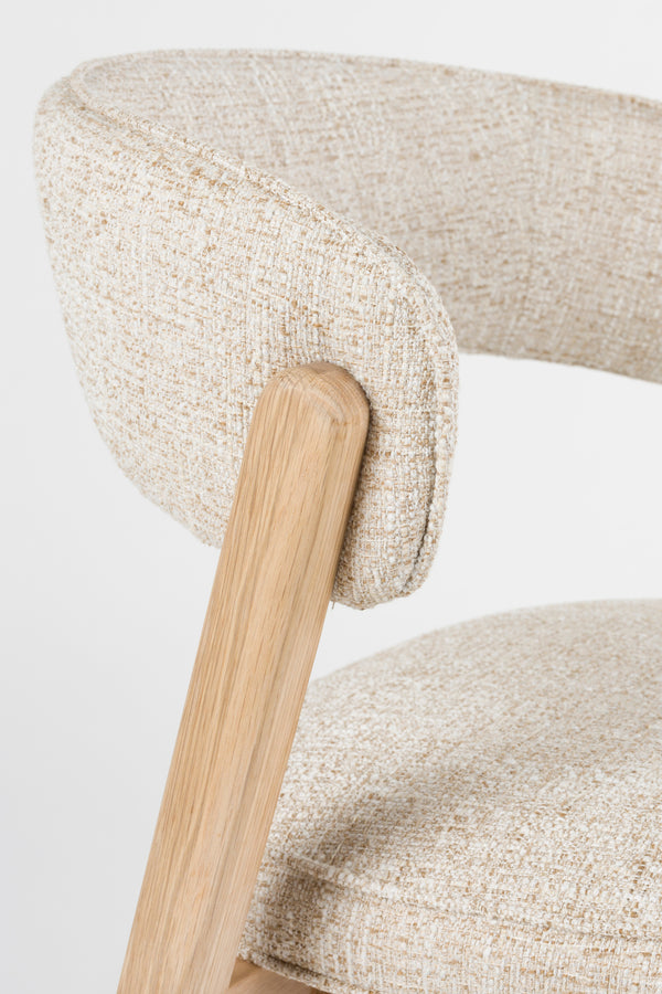 Stoel bright beige (set of 2)