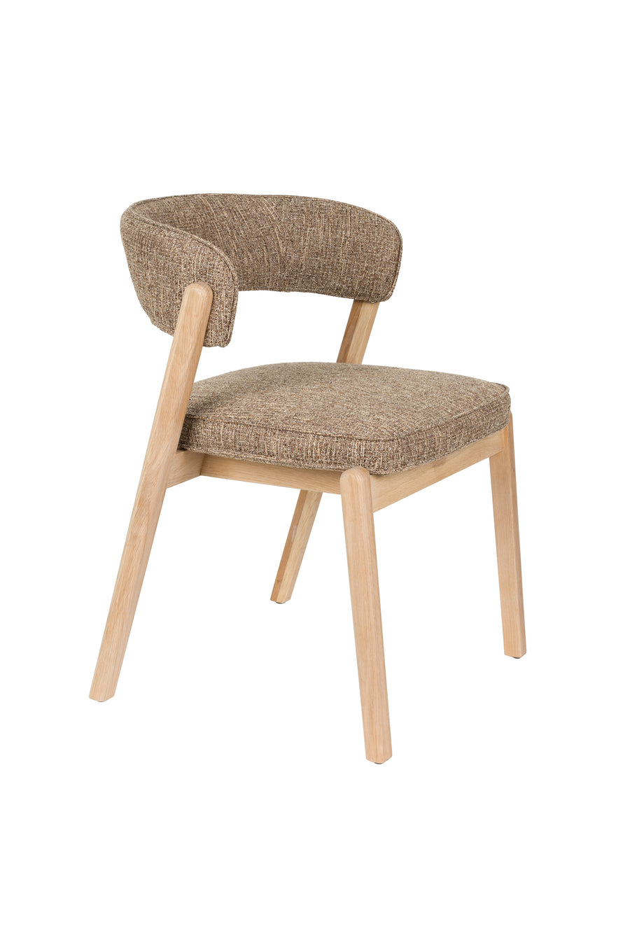 Stoel bright bruin (set of 2)