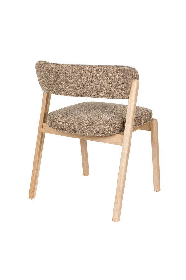 Stoel bright bruin (set of 2)