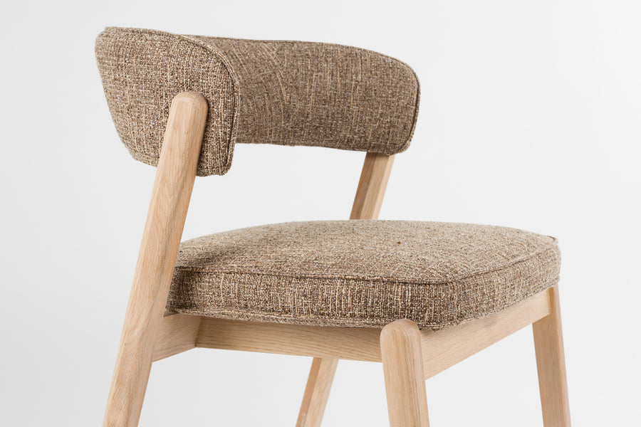 Stoel bright bruin (set of 2)