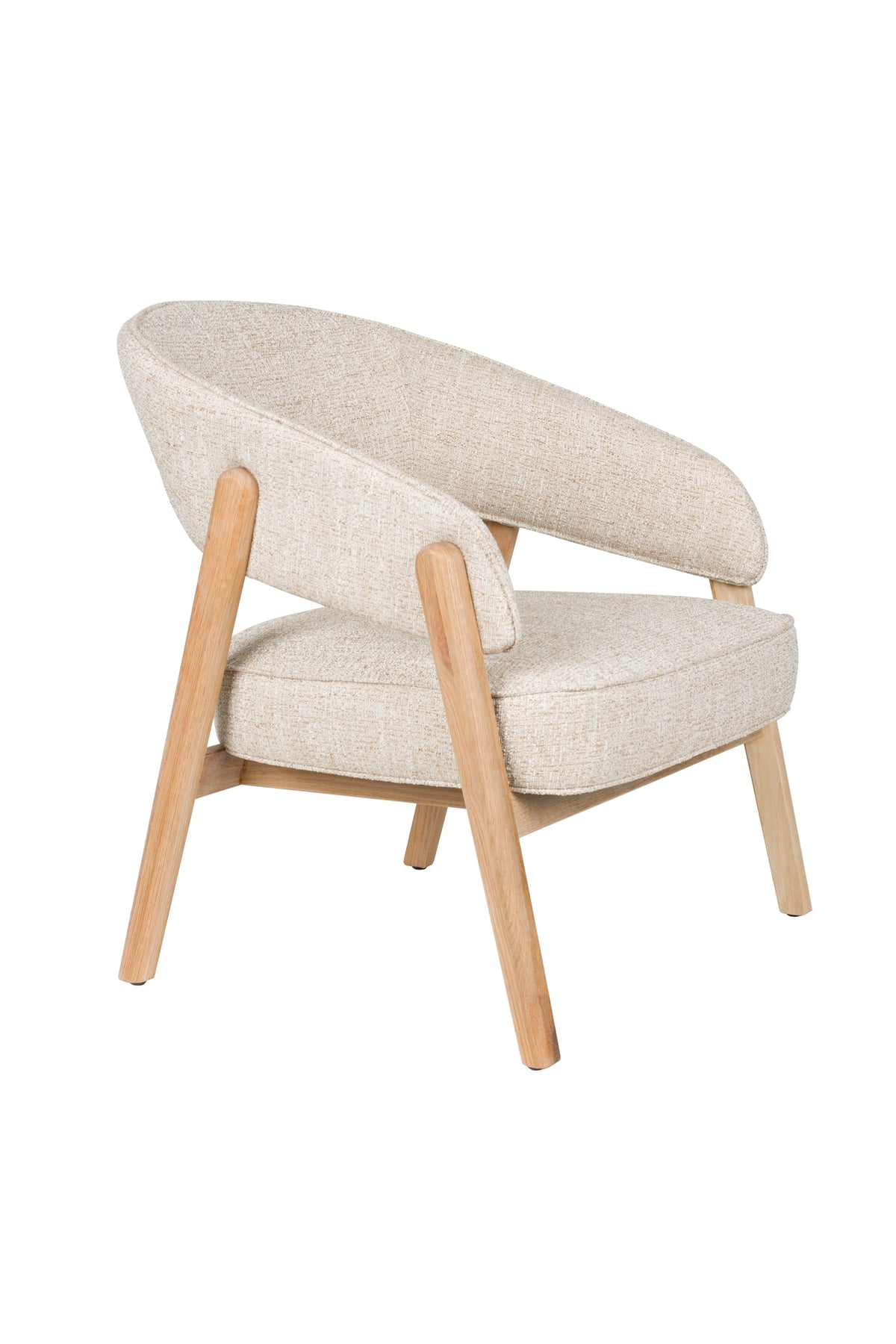 Loungestoel bright beige