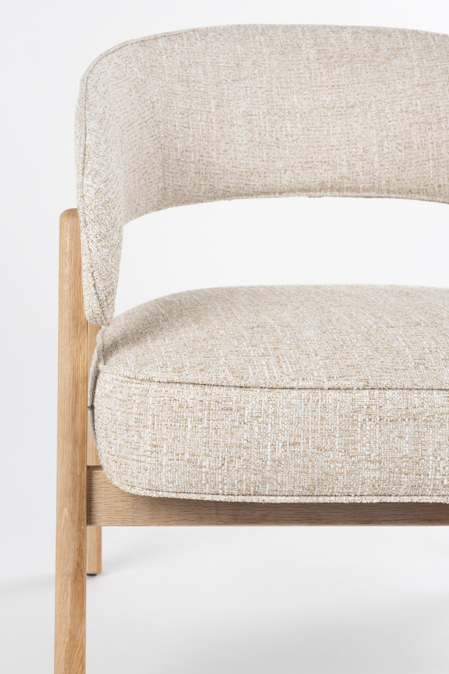 Loungestoel bright beige