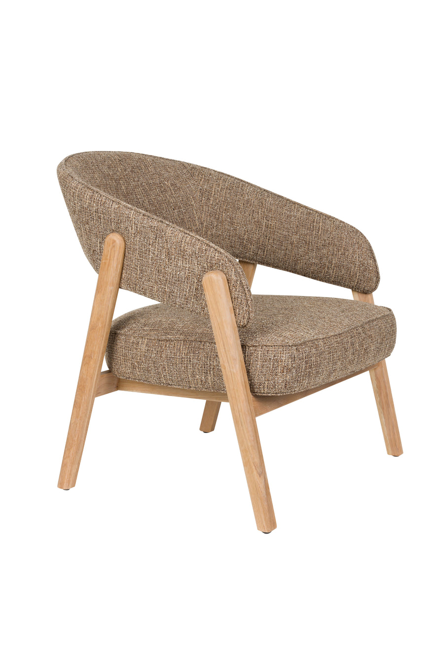 Loungestoel bright bruin
