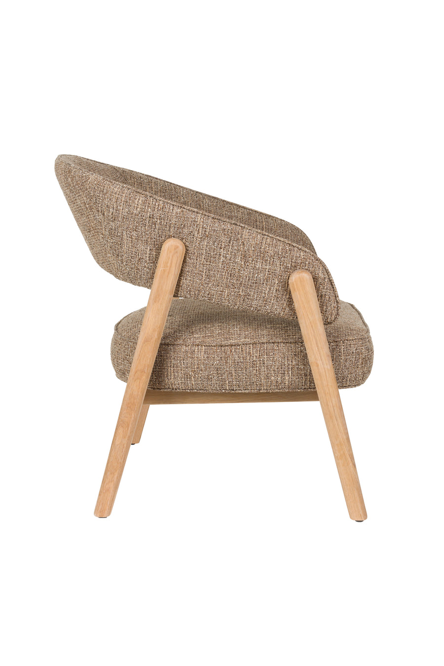 Loungestoel bright bruin