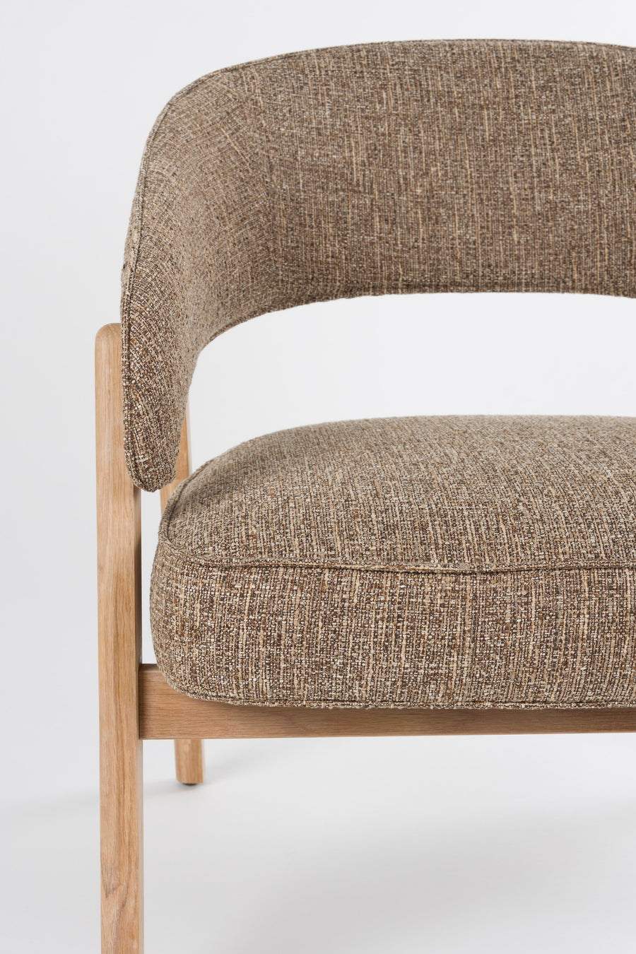 Loungestoel bright bruin