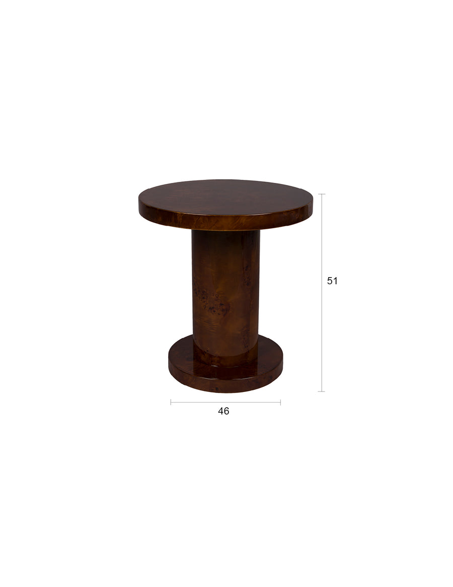 Zijtafel Quinn Notenhout