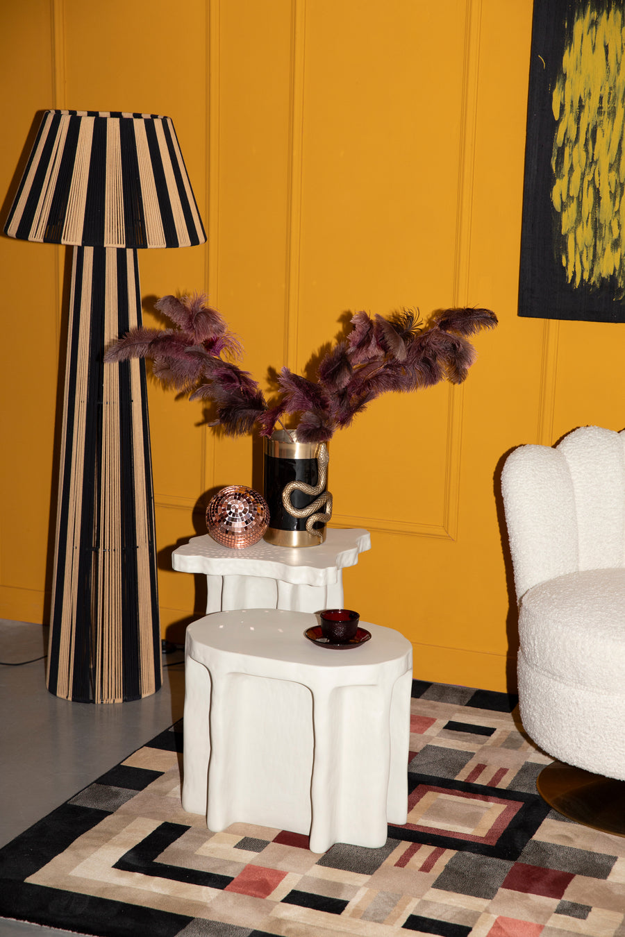 Vloerkleed Urban Maze 200x200