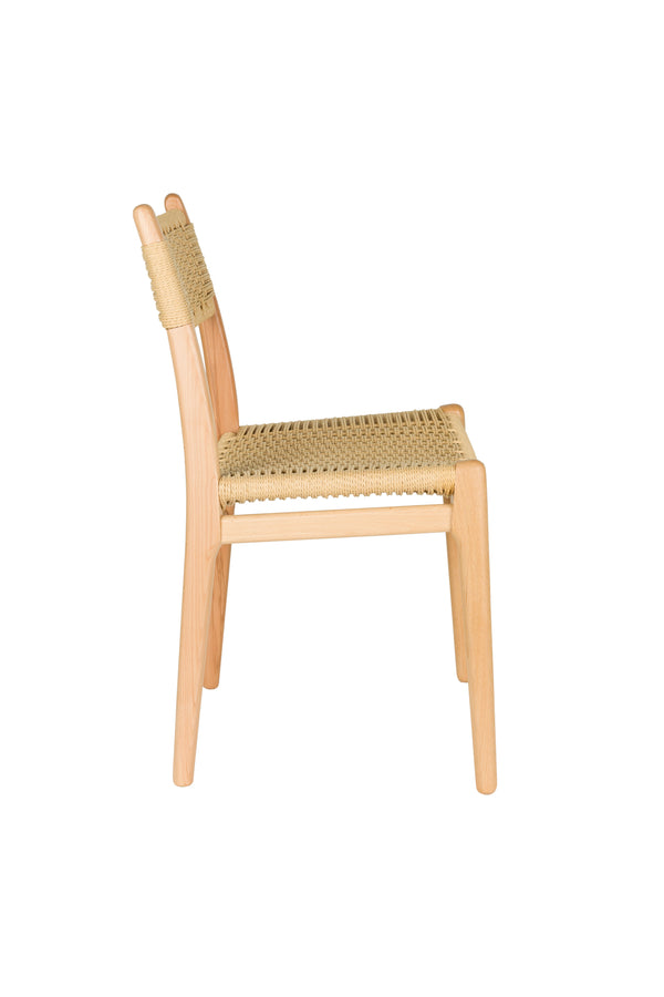 Stoel Cecile Naturel (set van 2)