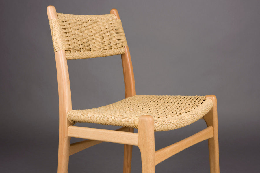 Stoel Cecile Naturel (set van 2)