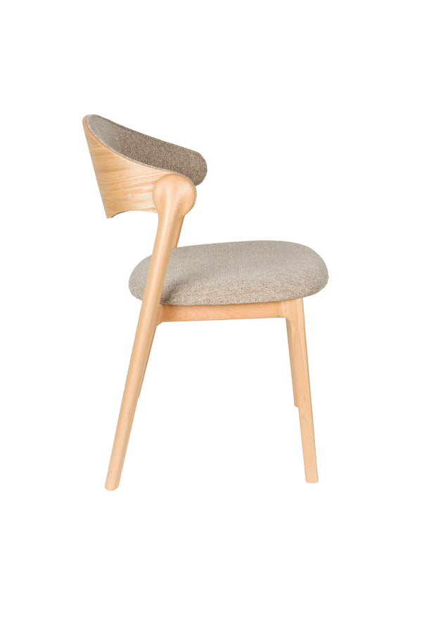 Stoel Babington Naturel (set van 2)
