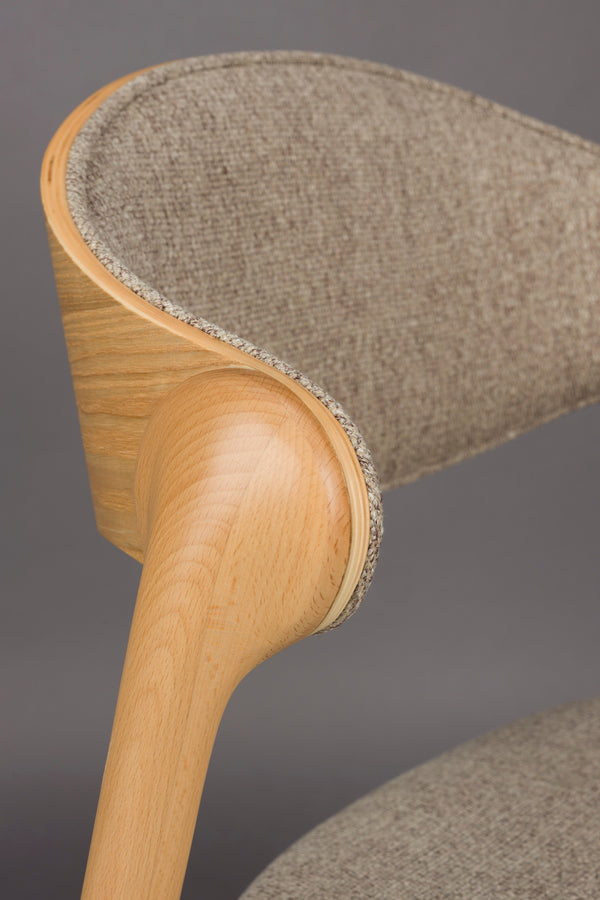 Stoel Babington Naturel (set van 2)