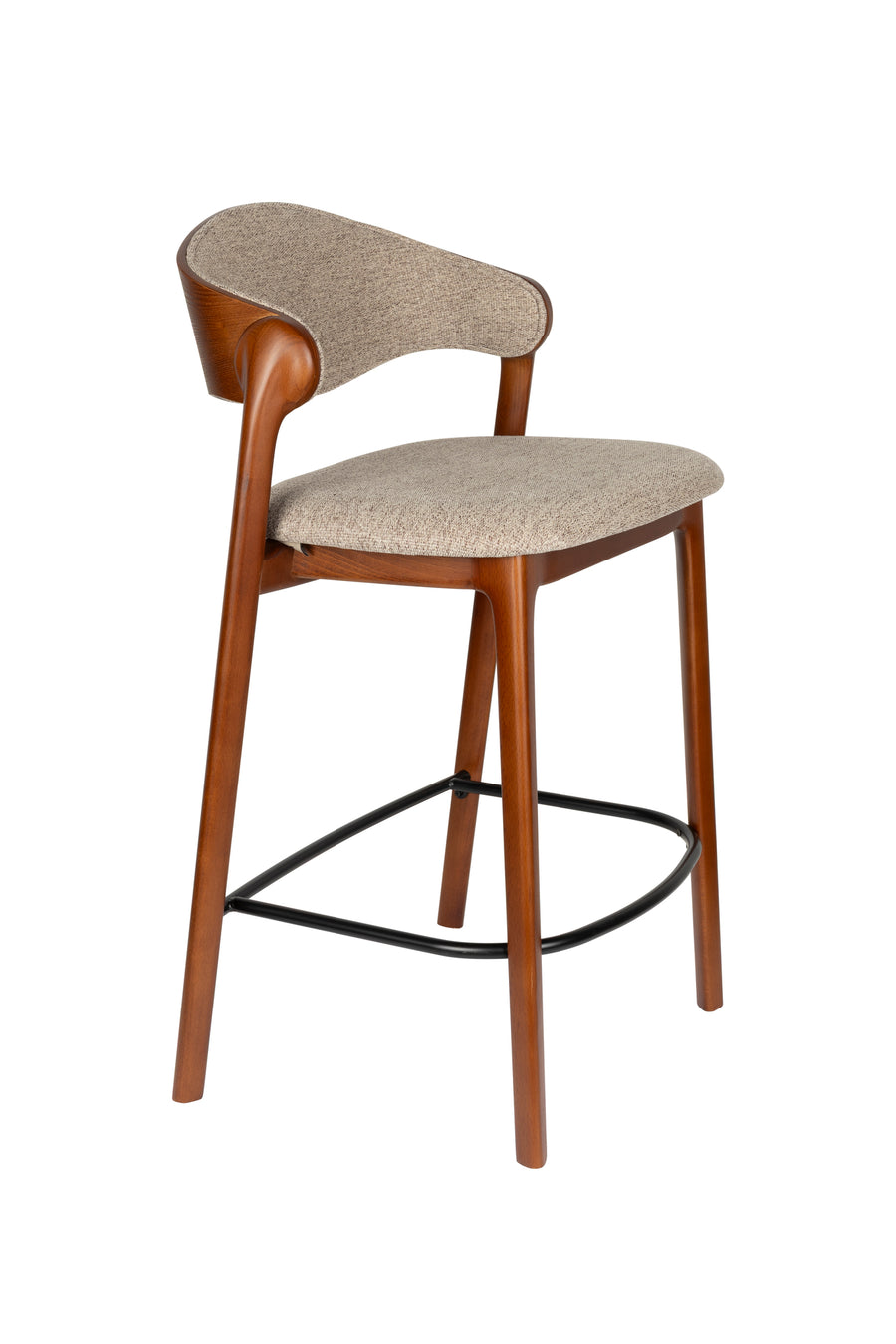 Counterkruk Babington Notenhout (set van 2)