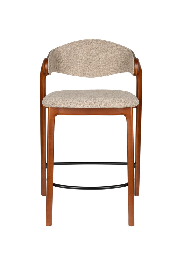 Counterkruk Babington Notenhout (set van 2)