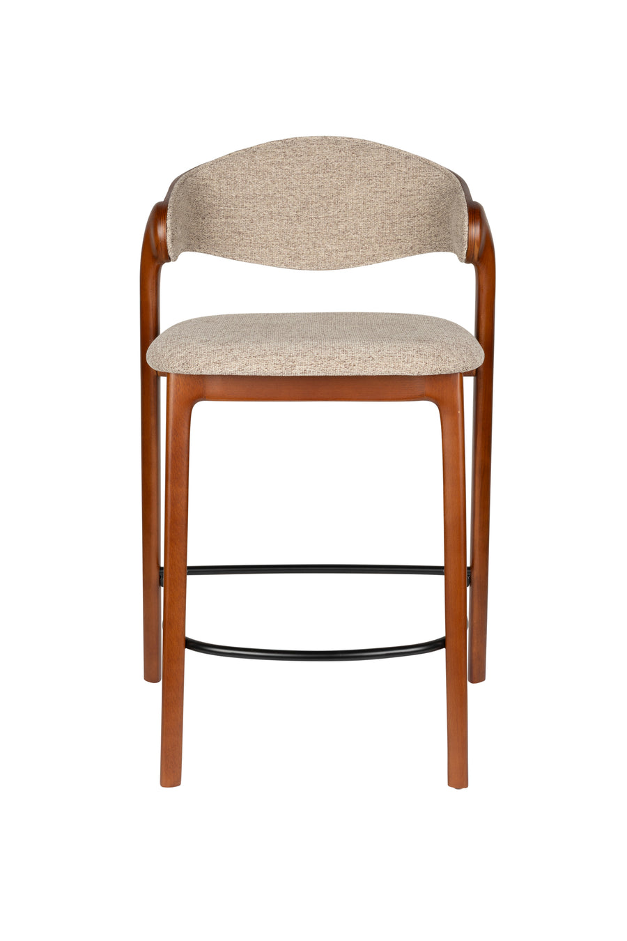 Counterkruk Babington Notenhout (set van 2)