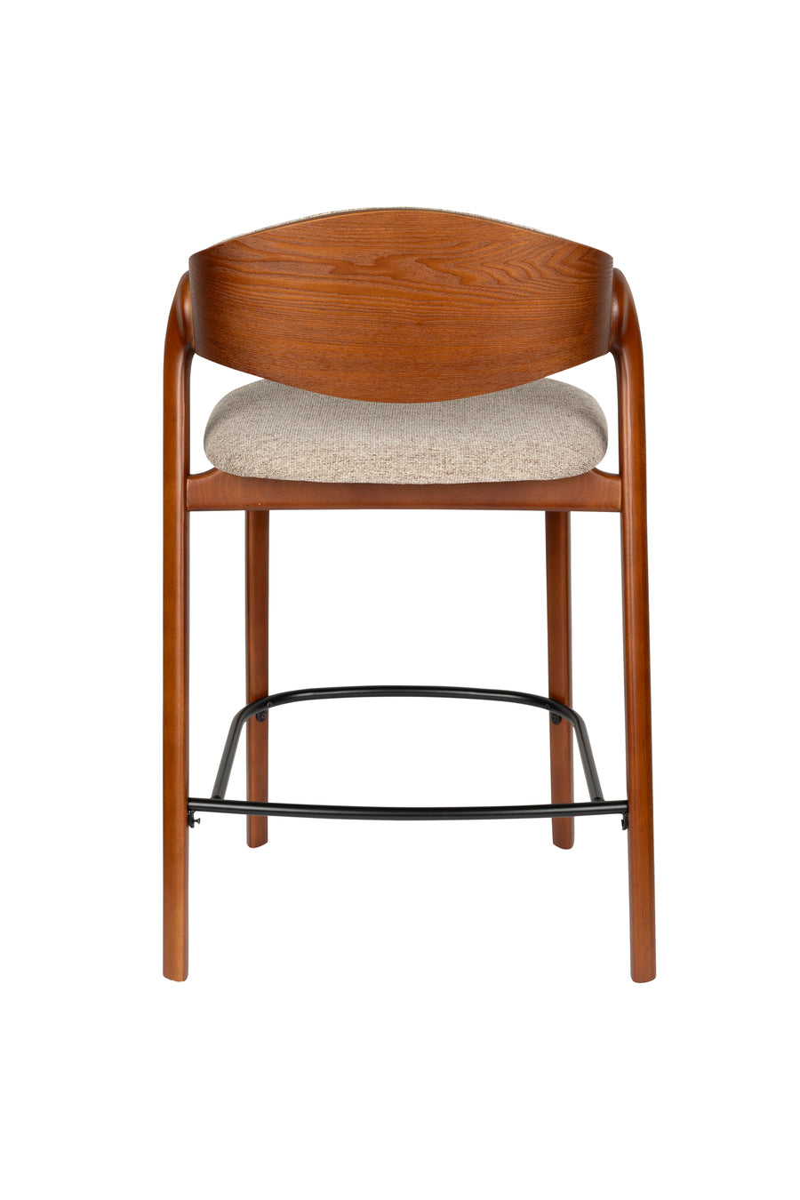 Counterkruk Babington Notenhout (set van 2)