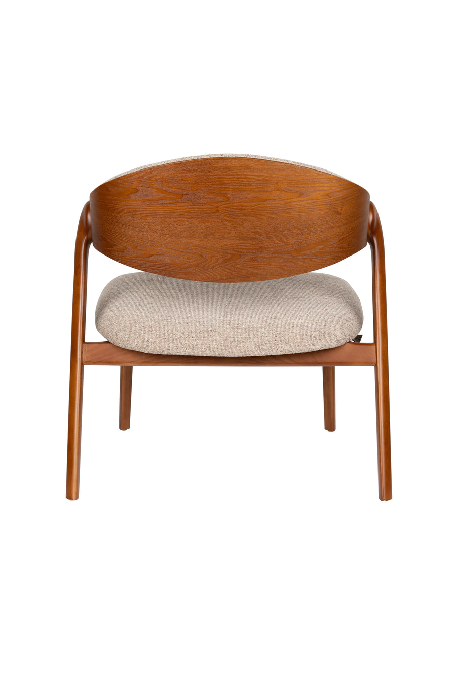 Loungestoel Babington Notenhout