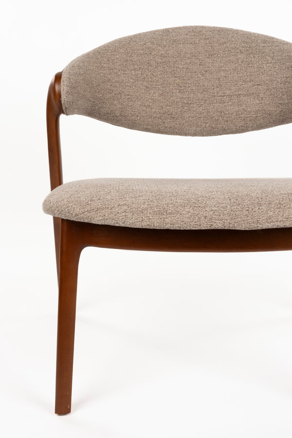 Loungestoel Babington Notenhout