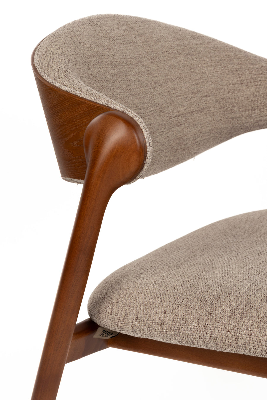Loungestoel Babington Notenhout