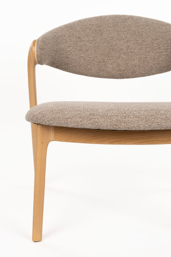 Loungestoel Babington Naturel