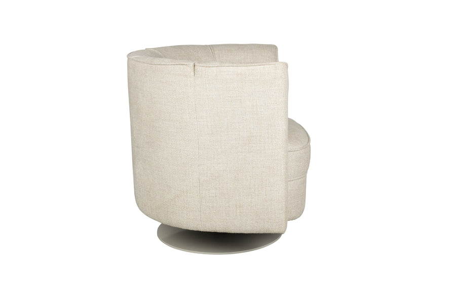 Loungestoel Flower Beige