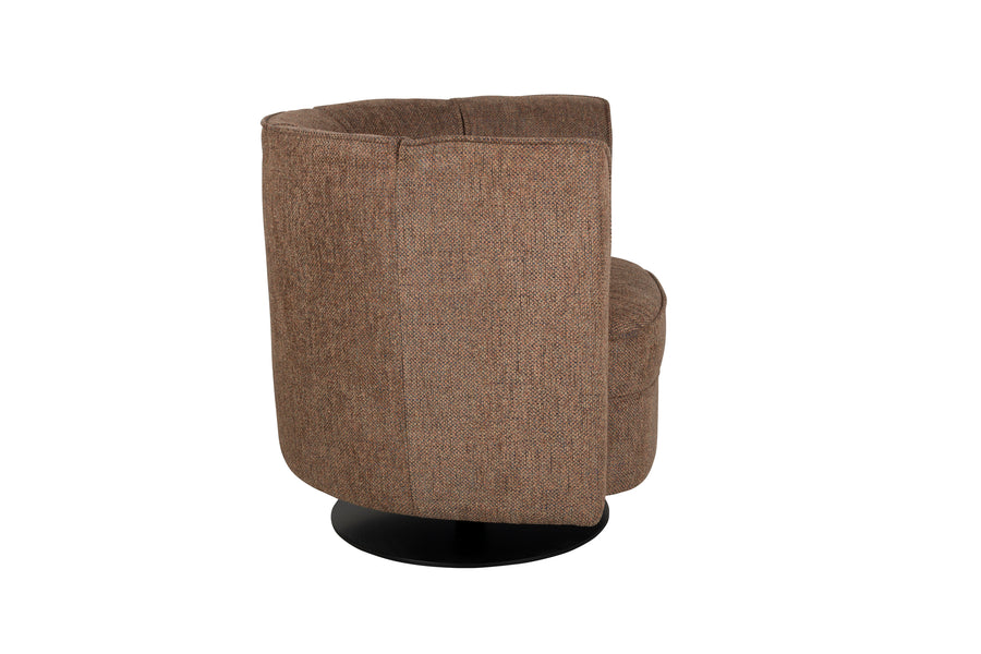 Loungestoel Flower Bruin