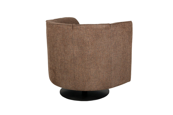 Loungestoel Flower Bruin