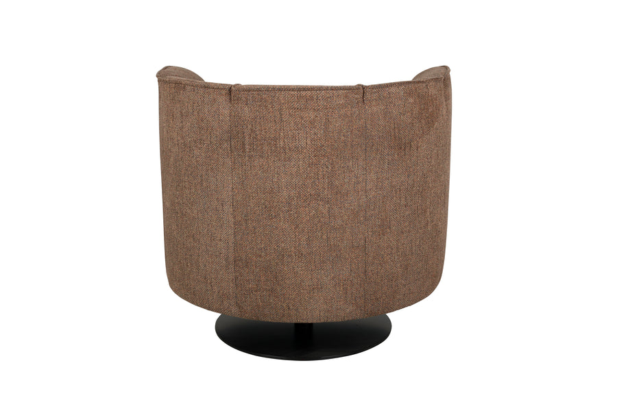 Loungestoel Flower Bruin