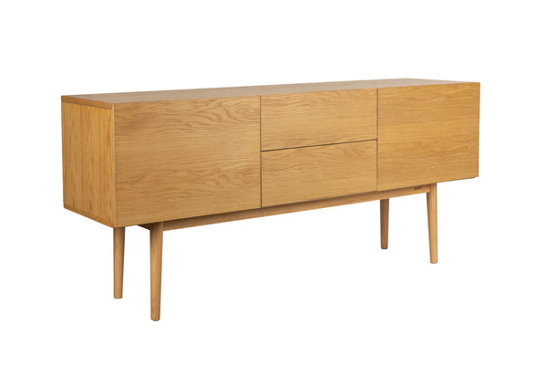 Kast Hoog On Hout Eiken 2dr 2do