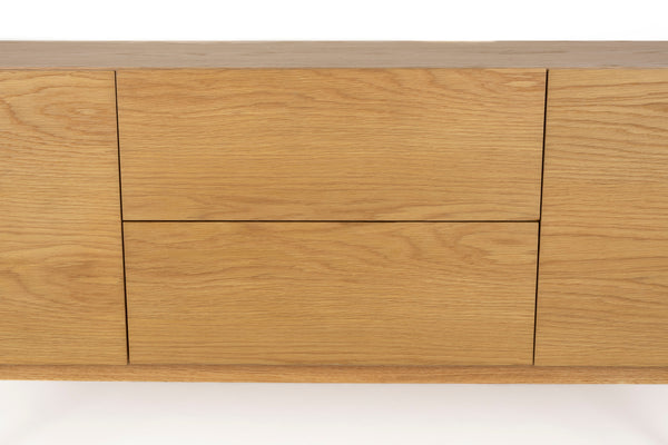 Kast Hoog On Hout Eiken 2dr 2do