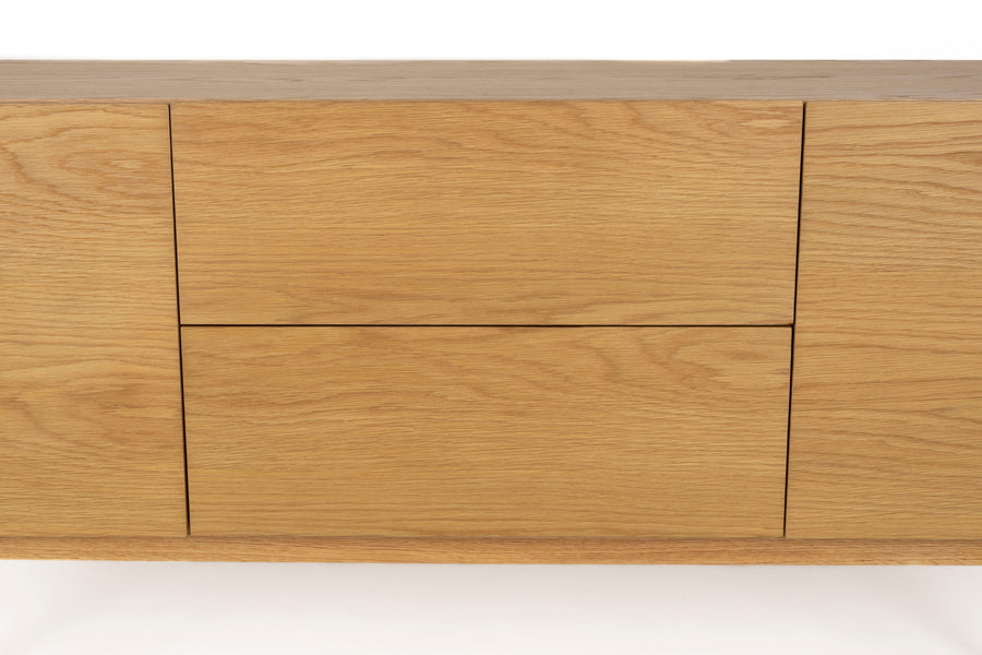 Kast Hoog On Hout Eiken 2dr 2do