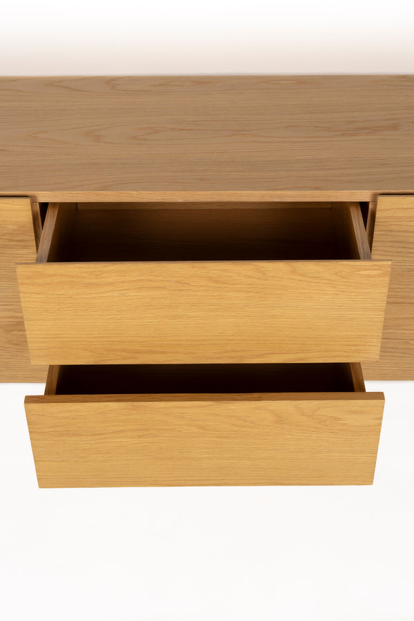Kast Hoog On Hout Eiken 2dr 2do