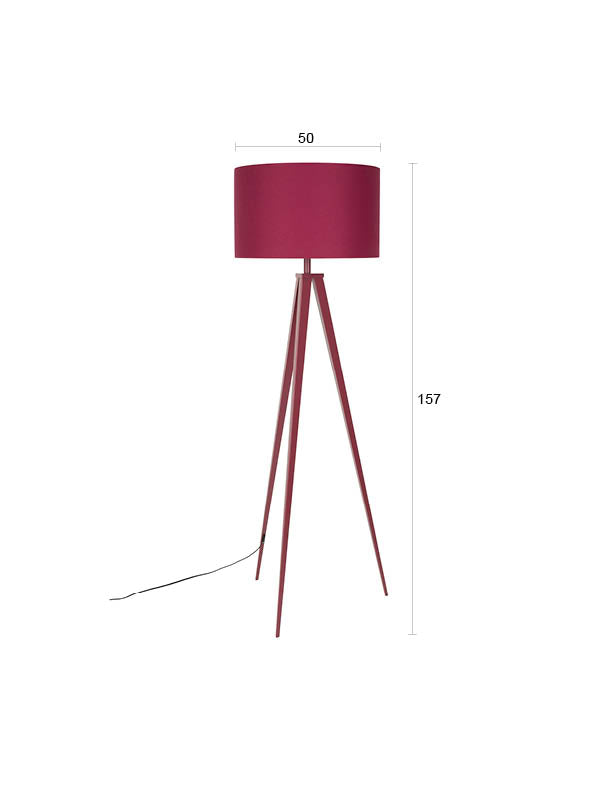 Vloerlamp Tripod Marsala