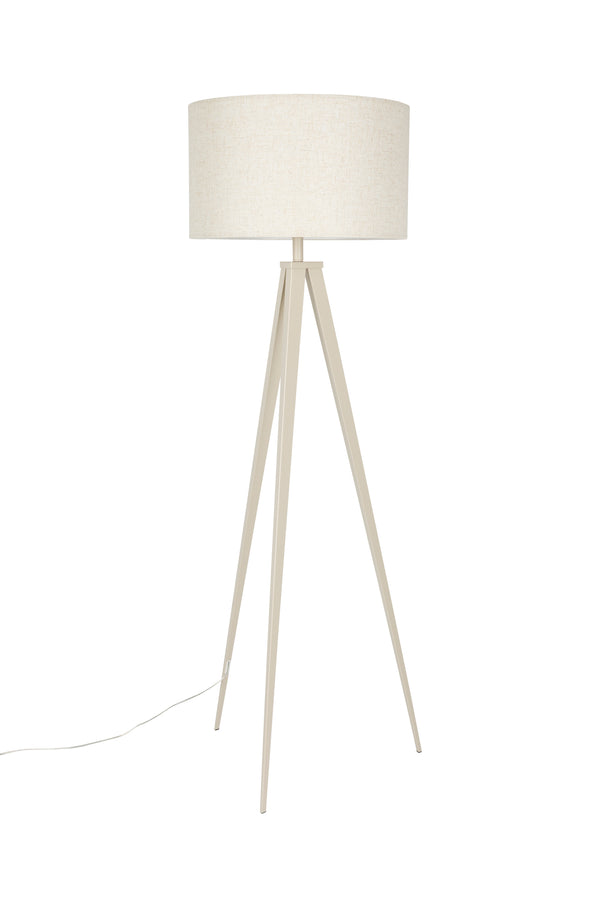 Vloerlamp Tripod Beige