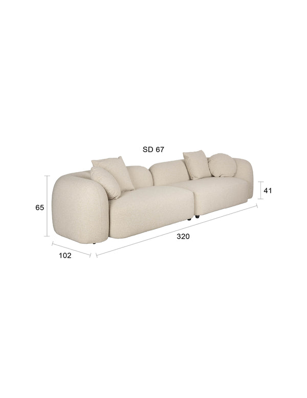 Bank Perry 4-Seater