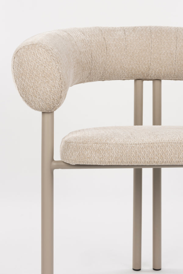 Fauteuil Heels Beige (set van 2)