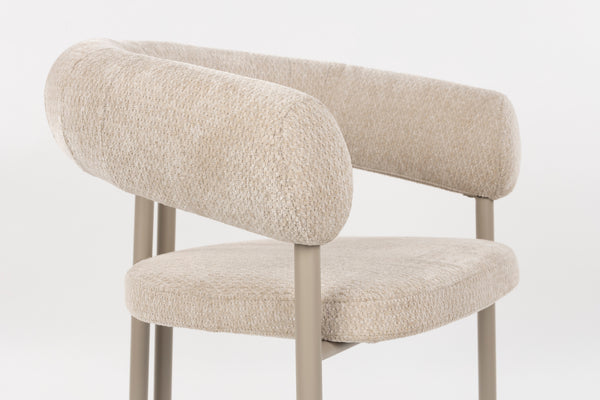 Fauteuil Heels Beige (set van 2)