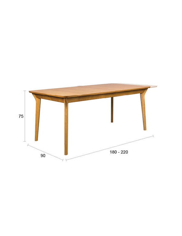 Tafel Ellen Naturel