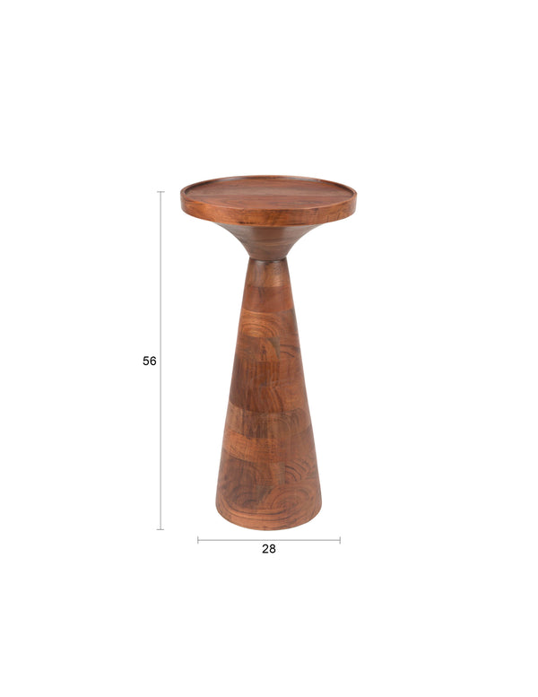 Zijtafel Floss Notenhout