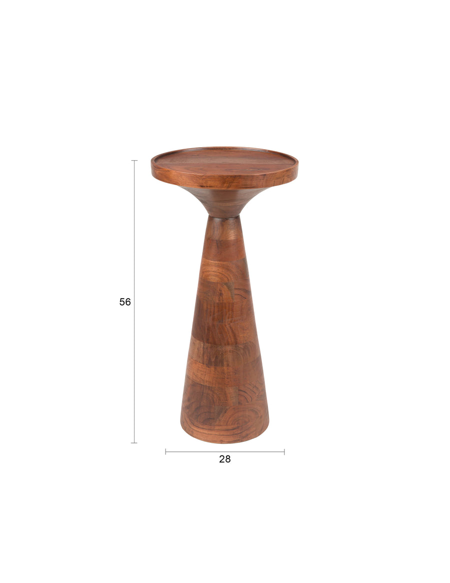 Zijtafel Floss Notenhout