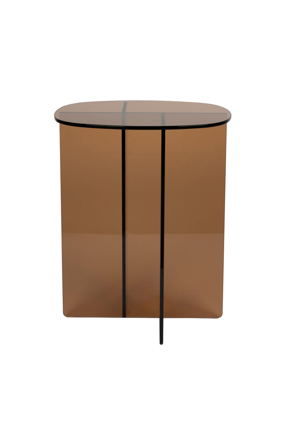 Zijtafel Linea Bruin