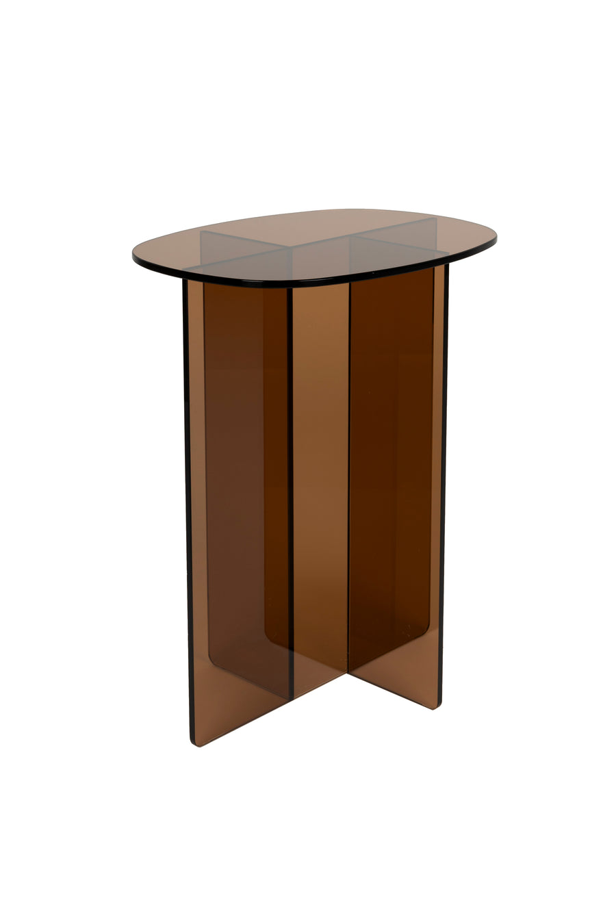 Zijtafel Linea Bruin