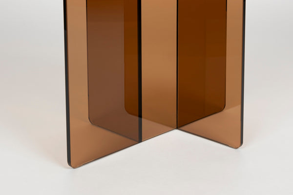 Zijtafel Linea Bruin
