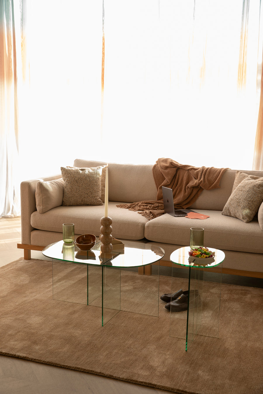 Salontafel Linea Transparant