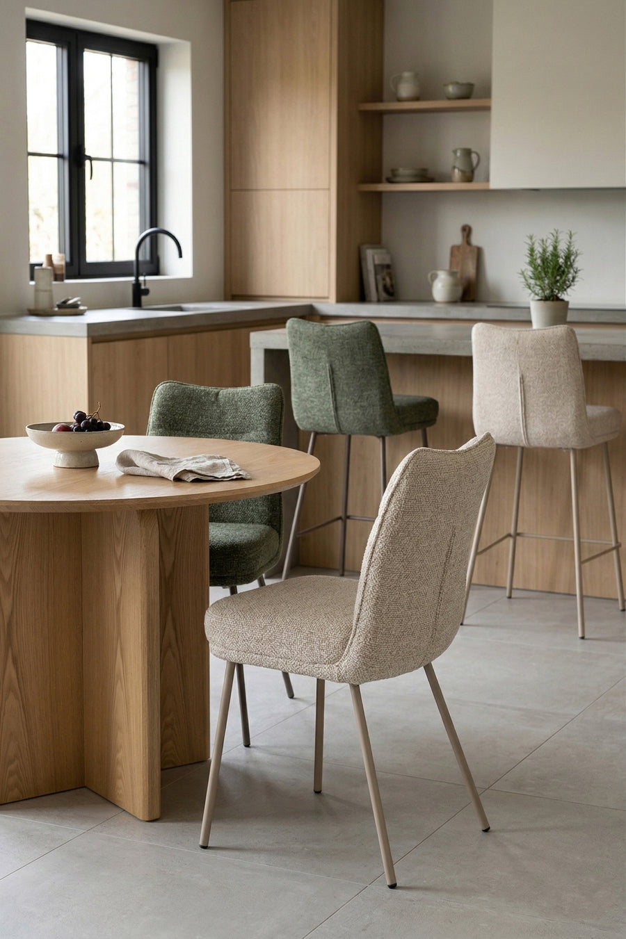Stoel Jacques Beige (set of 2)