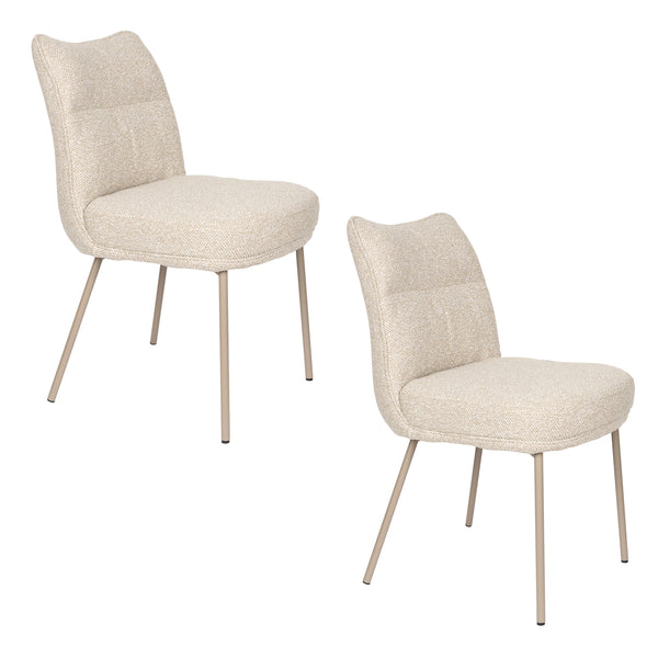 Stoel Jacques Beige (set of 2)