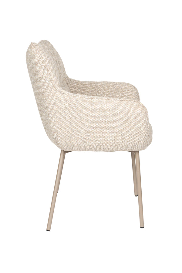 Fauteuil Jacques Beige (set of 2)