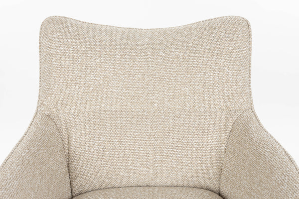 Fauteuil Jacques Beige (set of 2)
