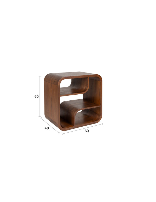Kast Seven S Notenhout