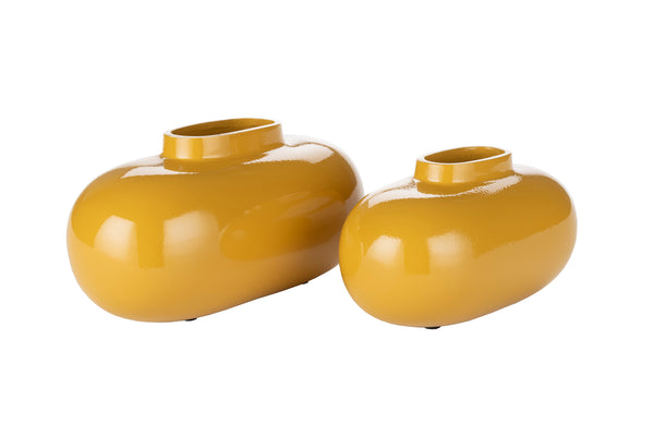 Vaas Droplet S Oker (set van 8)