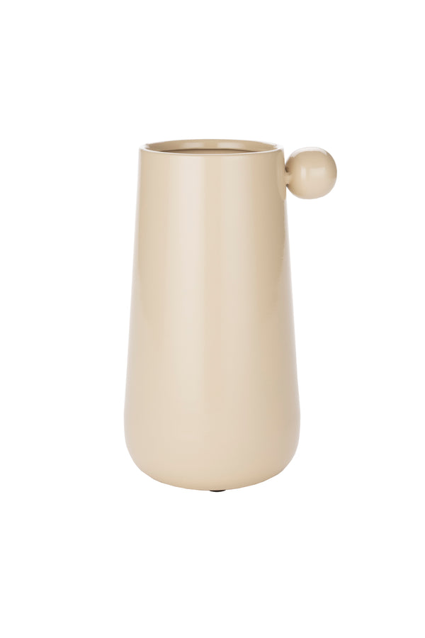 Vaas Dot M Beige (set van 8)